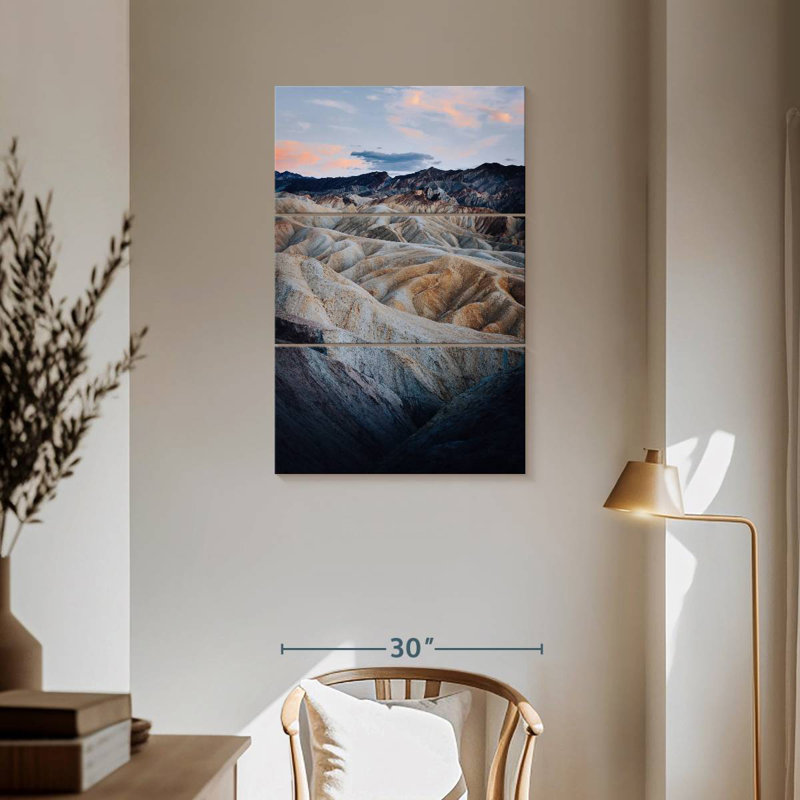 Alvord Zabriskie Point Ridges, 57" H x 36" W