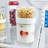 iDesign Medium Stack 'n Snack Food Containers - Stackable Snack Containers for Yogurt, Granola, Fruits, and Vegetables