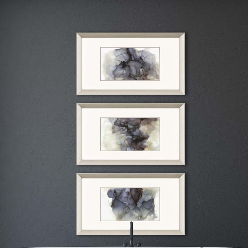 « molles », ensemble de 3 reproductions de cadres doux par leonard-cadre photo sur papier