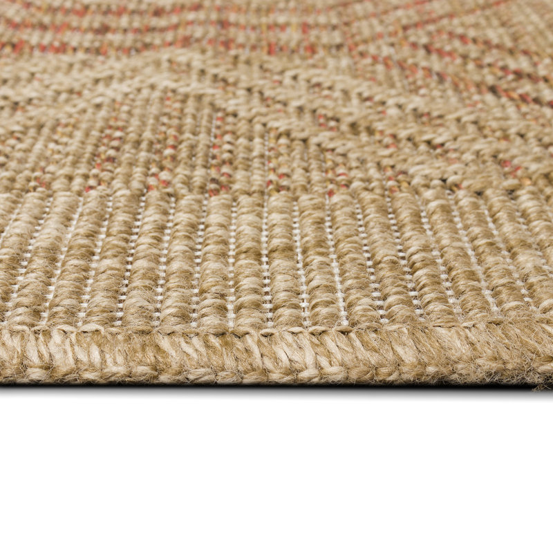 Tapis intérieur / extérieur Bordy, Rectangle 6 pi 6 po x 9 pi 4 po