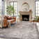 Savina Beige Persian-Inspired Machine Washable Area Rug With Non-Slip Backing