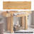 Thick Solid Wood Entryway Table With Charging Ports And Hidden Storage Drawer|Timeless Minimalist Style-407698217