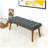 Delilah Modern Bench (Fabric)