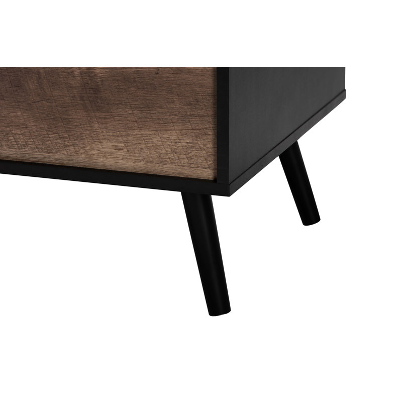 Jensen Two-Tone Wood Lift-Top Coffee Table with Storage