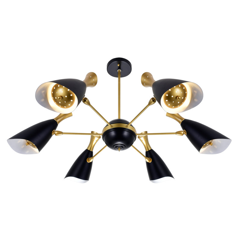Kolnick 12 - Light Dimmable Sputnik Sphere Chandelier