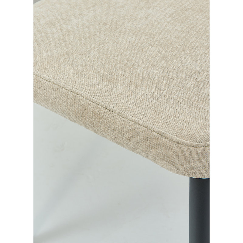 Ensemble de 4 chaises sans accoudoirs, 4, Beige