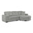 2 - Piece Upholstered Sectional-1053301067