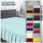 Premium Cotton Blend Plain Dyed Valance Sheet | Soft Durable and Breathable Luxury Bed Sheet for Ultimate Comfort-35991539-35991541