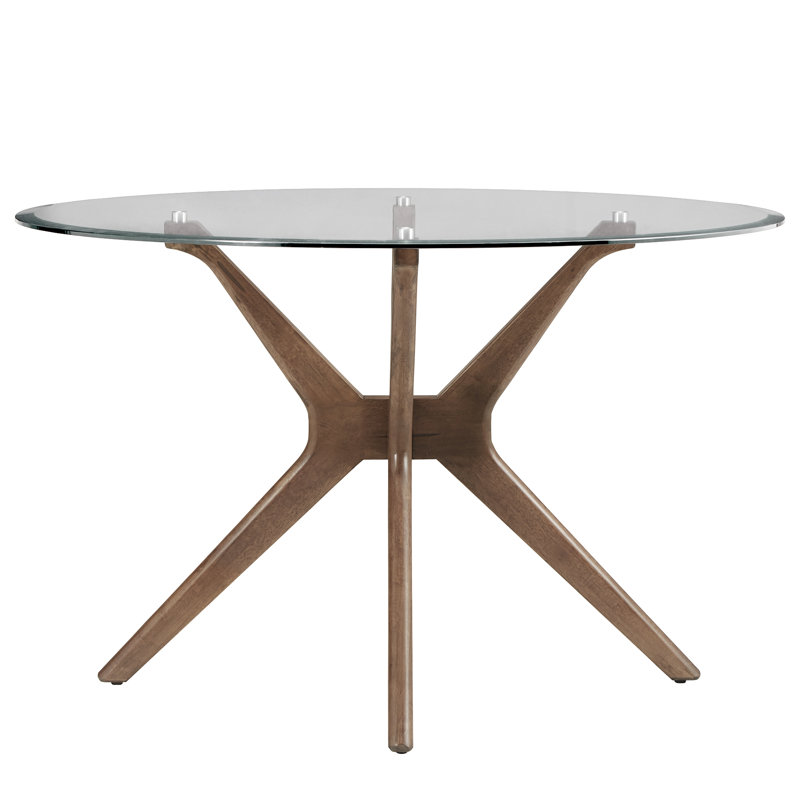 Ensemble de salle à manger Lucienne, 7 pièces : table, 6 chaises, Beige