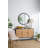 Round Wall Mirror With Metal Frame