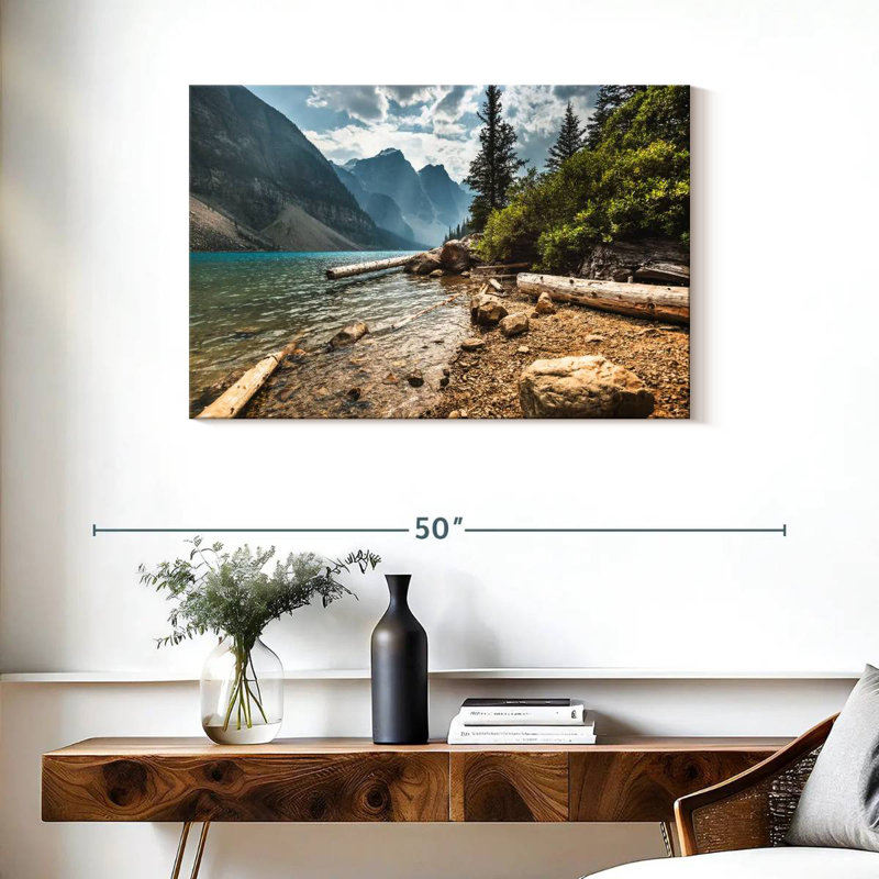Alvord Moraine Lake Waterfront, H 24 po x l 36 po