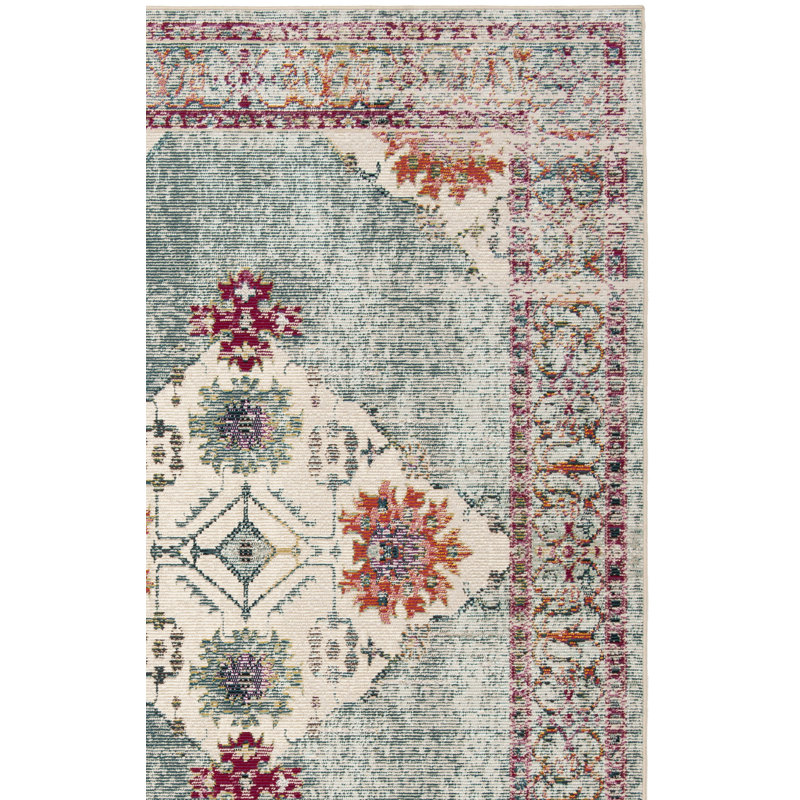 Tapis performance à motif sud-ouest Haneul, Rectangle de 5 pi x 8 pi