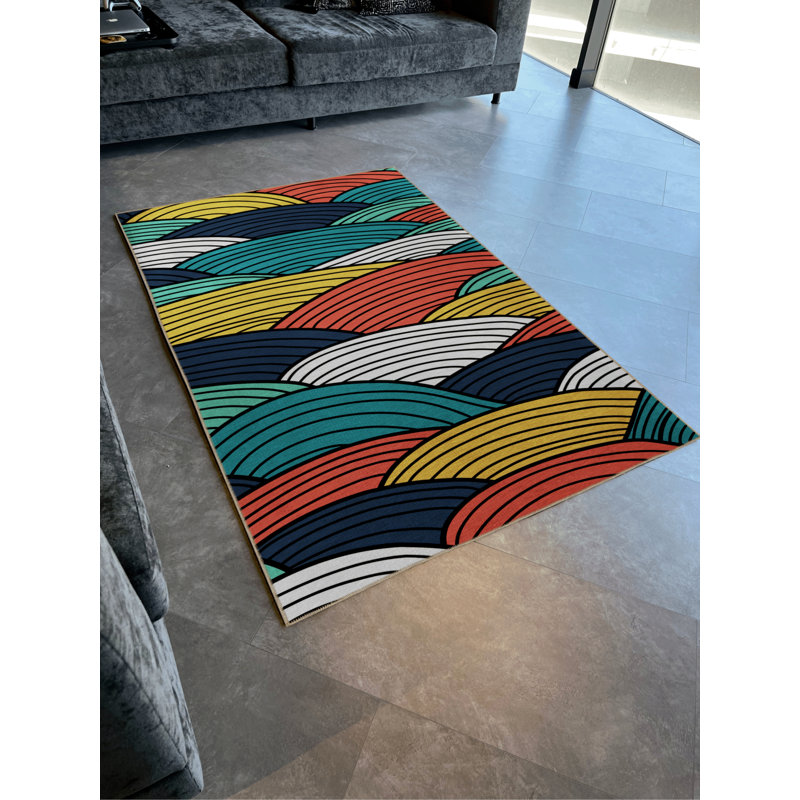 Tapis rectangulaire Warfel, Rectangle 5 pi x 9 pi 11 po
