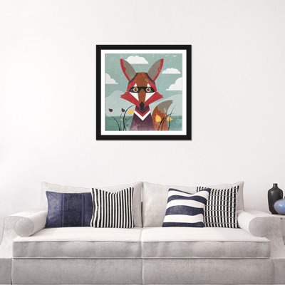 « fox », impression sur toile