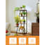 Support pour plantes d'intérieur Verdena 40"H en métal avec lampes de croissance