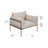 Archipelago Powder Coated Aluminum Outdoor Lounge Chair