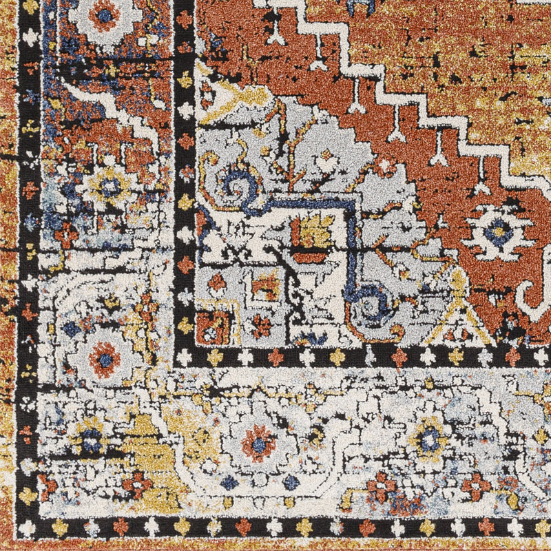 Oriental Indoor Rug, Rectangle 7'10" x 10'