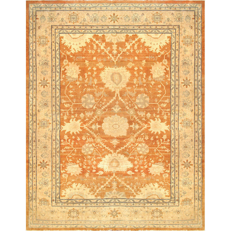 Oushak Handmade Wool Oriental Area Rug