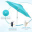 Parasol d'extérieur 9 pi 9 pi-945451383