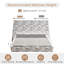 Lit plateforme tapissier avec rangement relevable hydraulique de style tête de lit 51,5 po Gerhart Luxlury-1226846858-1226846859