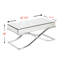 Table de cocktail en miroir - Chrome
