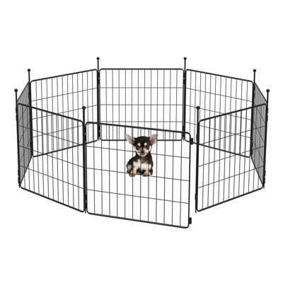FXW MiniPaws Dog Playpen Designed for Puppies/Small Dogs, Expandable Dog Pen for Indoor/Outdoor Use, 8 Panels