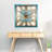 Wall Clock 24" Square Oversized for Living Room decor with Real Moving Gears America Collection-94246276