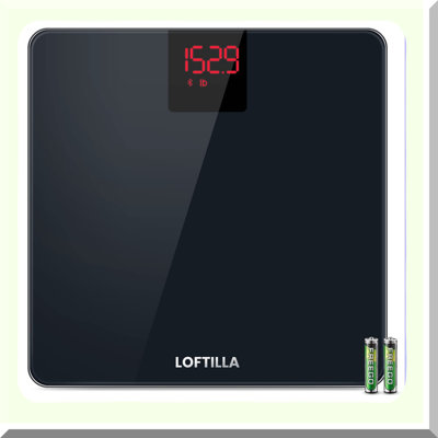 PrecisionFit Digital Body Weight Scale  396 lb Capacity