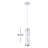 Aliquippa 1 - Light Chrome Single Pendant