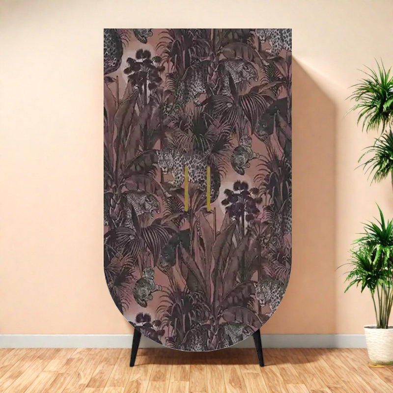 Armoire moderne à double porte minimaliste