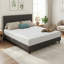 Matelas simple en mousse viscoélastique de qualité supérieure de 8 pouces - Luxe abordable avec anse lavable amovible