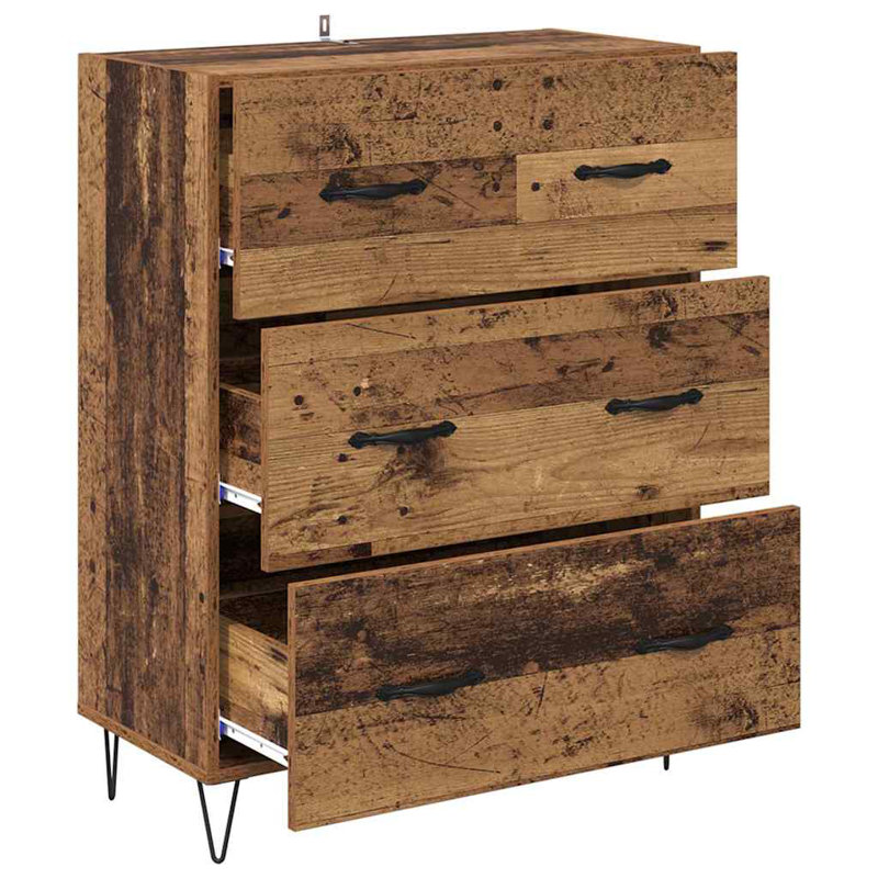 Sideboard Accent Chest, Old Wood