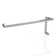Umbra 39.75 in. x 78 in. Fully Frameless Wall Hinge Towel Bar Shower Door