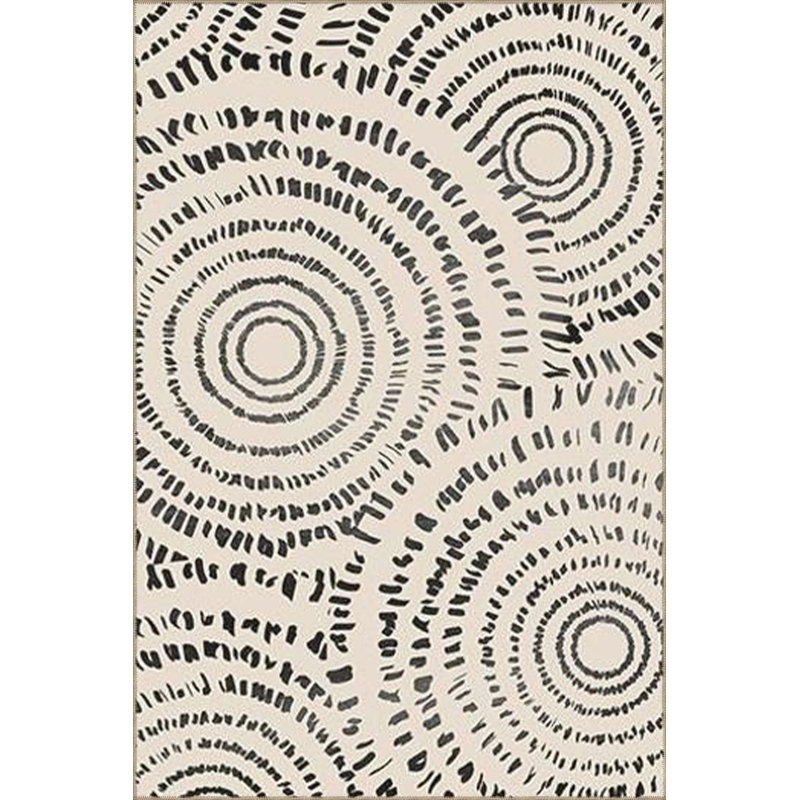 Tapis lavable à la machine, Sous-tapis rond 3 pi 3 po inclus