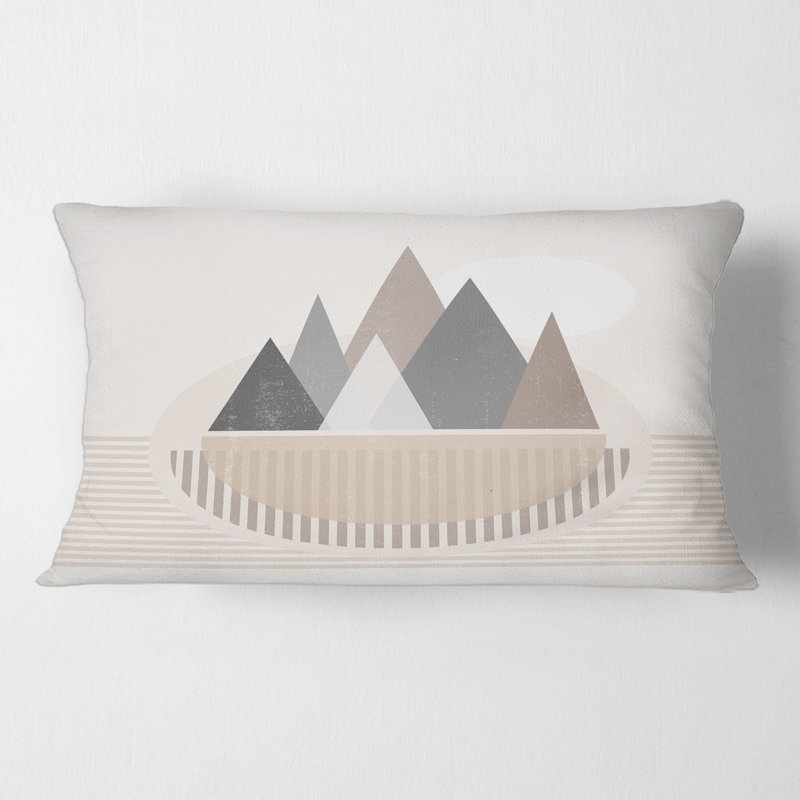 Abstract Throw Pillow