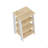 Linen Cabinet Jenne, Four Open Shelves-2059003671