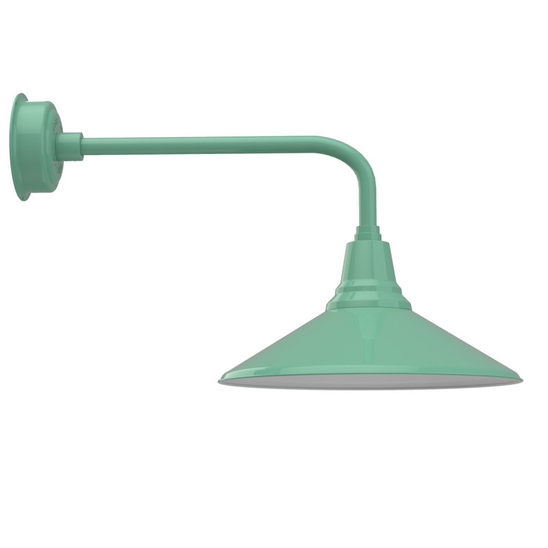 Luminaire de grange d’extérieur Albali, Jade, H 16,47 po x l 18 po x P 35,25 po