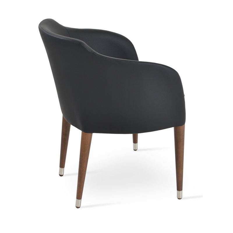 Chaise de salle à manger Buca, Noir