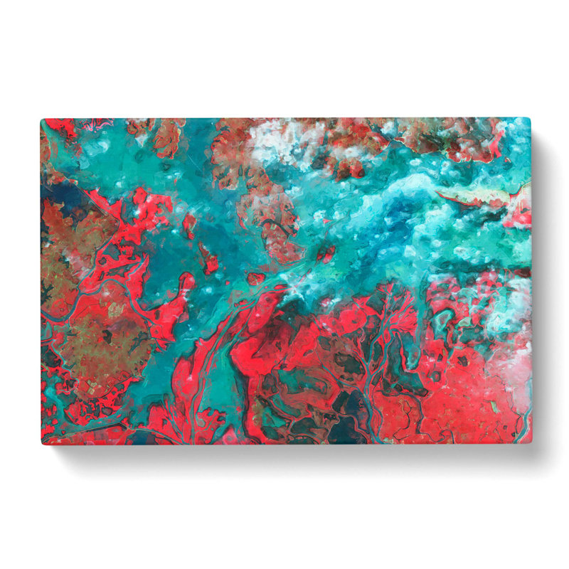 My Imagination in Abstract - Wrapped Canvas Painting Print, 35cm H x 50cm W x 3cm D