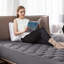 Protège-matelas matelassé Lits / Simple TG avec housse en relief brossé, beige, surmatelas respirant et silencieux pour chambre de résidence-1543631575-1543631560