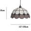 Bistro 15 cm H Bowl Glass Pendant Shade ( Screw On ) in Beige-823480691