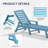 Swann Outdoor Chaise Lounge - Set Of 2-107231744