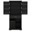 Armoire de rangement 72,6 po, armoire de rangement autoportante avec tablette réglable et panier à linge, portes doubles et tiroir pour salle de bain / salle de lavage-114294640