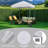 6.6 x 6.6 FT Pop-up Canopy with One-Push-To-Lock Setup Mechanism-110923737