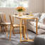 Huling Solid Wood Base Dining Table