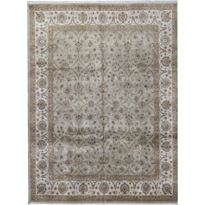 One-of-a-Kind 7'10" X 10'4" Silk Area Rug in