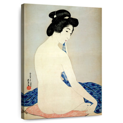 Femme Leisha après un bain