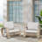 Patio Aluminum / Pe Wicker Club Chairs And Sofa
