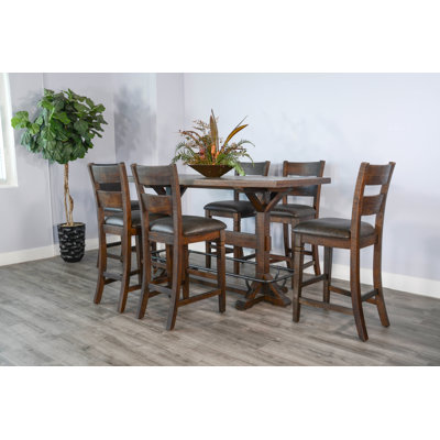 Sunny Designs Homestead Rectangular Pub Table Set