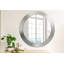 Huldar Glass Flat Wall Mirror